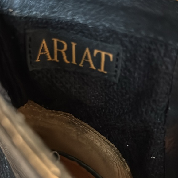 ARIAT Women's Competitor Lace Up Barn Boots Leather Paddock Heritage Bla… - Picture 9 of 10